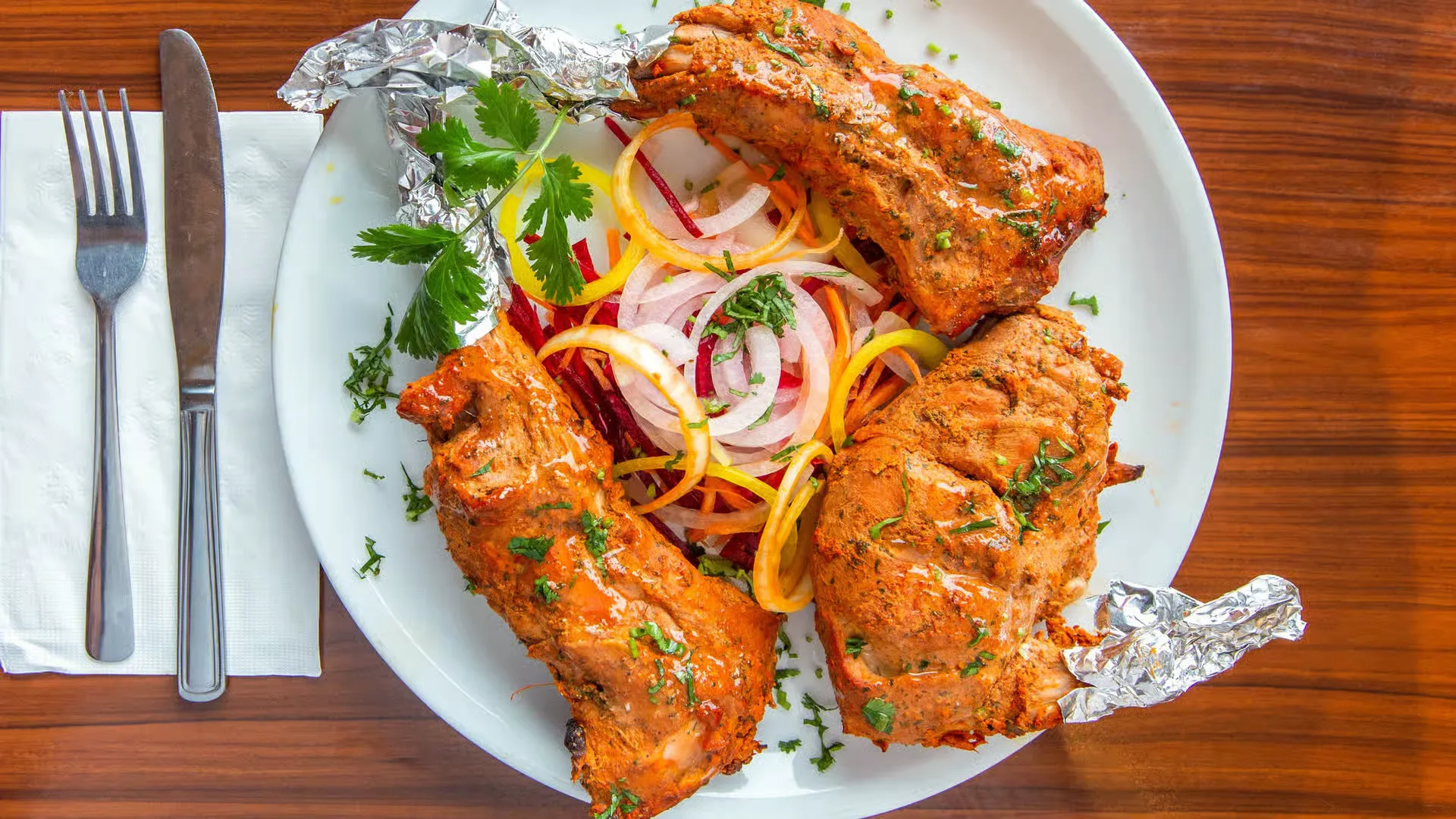 Best Tandoori Chicken at The Tandoor in Edmonton, AB